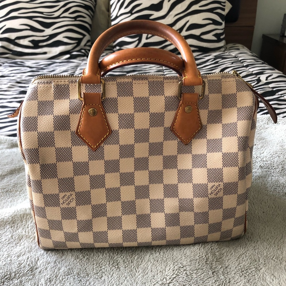 Louis Vuitton Speedy 25 Damier Azur